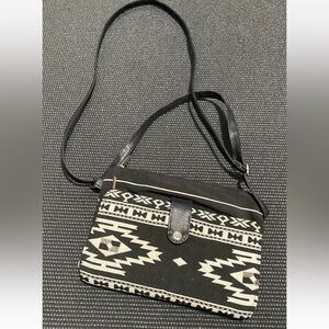 Canyon Sky Crossbody Purse 8.5" x 6" Southwest Tapestry Adjustable Strap Bag